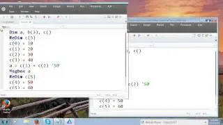 Vbscript Arrays