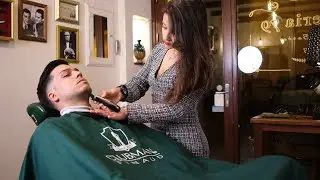 ASMR 💈LADY BARBER & Il TONSOR “REFRESH STYLE” 
