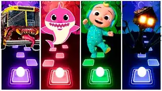 SKIBIDI TOILET 🆚 EXTRA SLIDE 🆚 BUS EATER 🆚 HOUSE HEAD 🆚 ODDBODS | Tiles Hop EDM Rush
