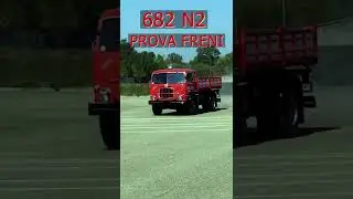 Il Bestione Fiat 682 N2 prova dei freni al collaudo #ilbestione #fiat682