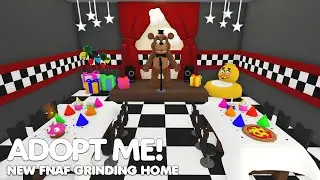 NEW FNAF GRINDING HOME in Adopt me! 
