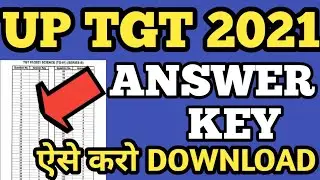 up tgt cut off 2021/up tgt official answer key 2021/up tgt exam expected cutoff 2021/up tgt cutoff