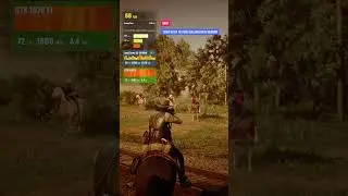 RDR2 GoW - intel Xeon E5 2640v4 + GTX 1070TI FPS TEST #shorts
