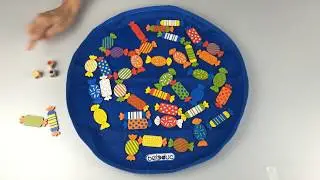 Beleduc Candy Game - Find the sweet that matches the colour combination!