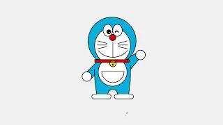 Doraemon  in python turtle/P.P.L