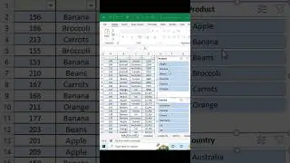Don't filter like this just use this trick to filter data quickly from slicer✌️.         #excel