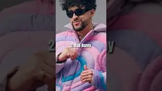 Top 10 most followed artist on Spotify in 2024 #theweeknd #badbunny #top10 #shrots