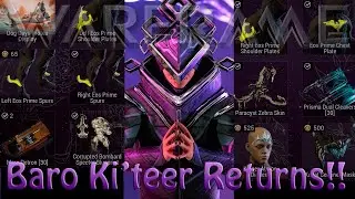 Warframe - Baro Ki'Teer Returns! [23rd August 2024]