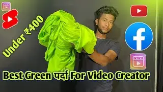 Best Green parda for video creator | best parda for video creator under 500₹ | green parda unboxing
