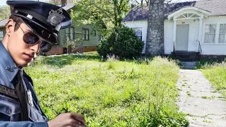 Lawn Police Threaten Her