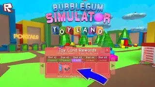 МИР СОСТОЯЩИЙ ИЗ ИГРУШЕК? - ROBLOX BUBBLE GUM SIMULATOR