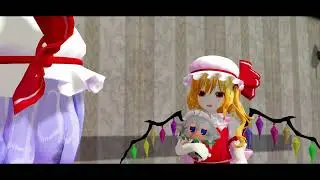 【MMD Touhou】 Flan doesn't want to take a shower