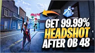 AFTER UPDATE : Enable This Setting To Get 99.99% Headshots l Bluestacks 5 l Ob48 (4K)