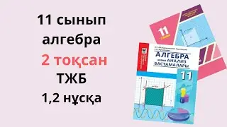 11 сынып ТЖБ алгебра 2 тоқсан / БЖБ алгебра 11 сынып 2 тоқсан