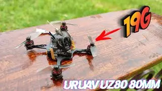 URUAV UZ80 нано гонка для двора весом 19г!!! Шпарит оч весело...