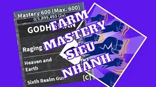 Cách Farm Mastery Siêu Nhanh Trong Update MỚI BLOX FRUITS !!!!!