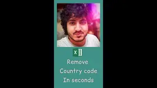 remove +91 from numbers in seconds ✌ 