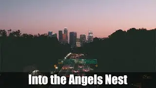 Into the Angels Nest, LA from Park Row Drive