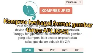 Cara kompres foto/gambar tanpa aplikasi