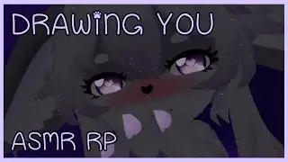 Bunny Girl Draws You VR ASMR [Scribbling, Measuring and Studying your FACE] 💜