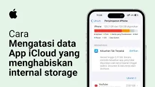 Cara Mengatasi Data App iCloud yang Menghabiskan Internal Storage iPhone