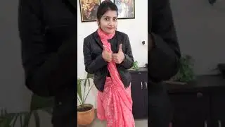 6 way to Drap Your Saree Pallu with Sweater nd Jacket ll 6 तरह से स्वेटर पर सारी का पल्लू पहनने का