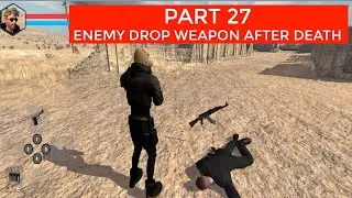 Enemy Weapon Drop After Death #27 | Third Person Shooter Unity Complete Course