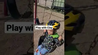 He loves it #activity #enjoyment #learning #joy #toddlerlife