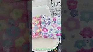 Tas Fluffy Tote Bag Casual Floral Shoulder Bag 1122-84