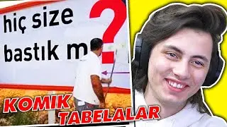 HİÇ SİZE BASTIK MI ? (En Komik Tabelalar Tepki)