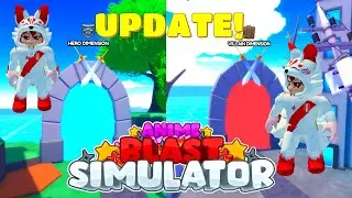 🔴UPDATE ANIME BLAST SIMULATOR TOP 1 (F2P)✨⚔️ #afs  #roblox #anime #play