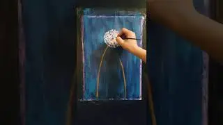 How to draw dandelion