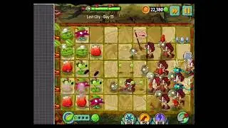 Plants vs. Zombies 2 - Lost City - Day 13 Walkthrough