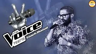 The Voice Teens SriLanka ; Coach Dumal 's Artwork : Timelapse #thevoice #thevoicesirasa