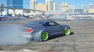 RTR 2015 Mustang Drift Battle at SEMA 2014 