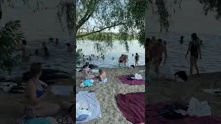 Что сейчас происходит на пляжах Киева