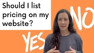 Should I List My Pricing On My Website?