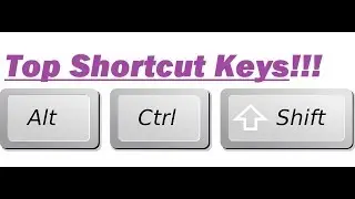 Keyboard Shortcuts - Shortcut Keys of Computer - Shortcut Keys For Windows - Key Combination, Excel
