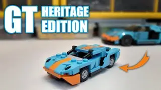 Мини Ford GT Heritage Edition из ЛЕГО / Lego Ford GT