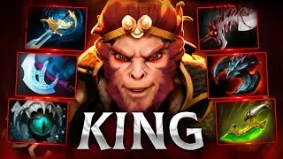 МАКАКА на 12.000 ММР 🔥 Уничтожил ВСЮ КАРТУ.. Monkey King Dota 2
