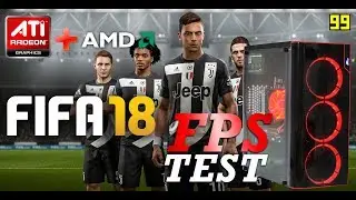 FX-8350 + RX 580 8GB FIFA 2019 FPS TEST (1080p FPS test)