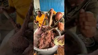 Unseen South Indian Ragi Dish😱😱 क्या आपने कभी ये खाई है?🤔🤔 #indianstreetfood #shorts #ragi #millet