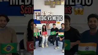 MEDIC VS MEDIC: Which country is better at medicine ?! 😂 #medicine  #medicaldoctor #quiz #medschool