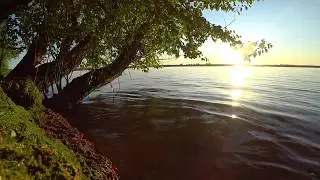 Закат на озере Шарташ, Екатеринбург
