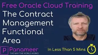 What is the Contract Management Functional Area? | Free Oracle Cloud Training | Panameer | Ep 0149