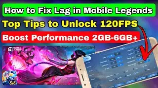120FPS Mlbb | How to Fix Lag in Mobile Legends After the New Update | Mobile Legends Config | Mobb