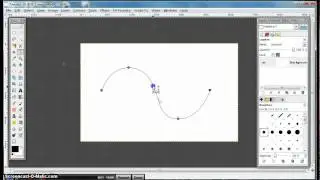 Paths tool curves, stroke path.