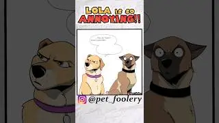 Lola Won't Shut Up!  |  Pixie and Brutus Comic Dub