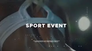 Sport Event 🎬 After Effects