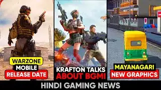 Warzone Mobile Date, BGMI Unban, Mayanagari Graphics, Bad Piggies 2, Payday 3, COD | Gaming News 152